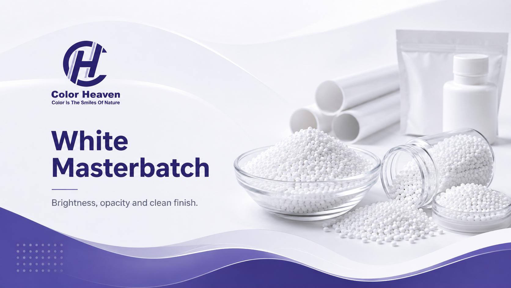 White Masterbatch Supplier in Bangladesh by Color Heaven in Bangladesh