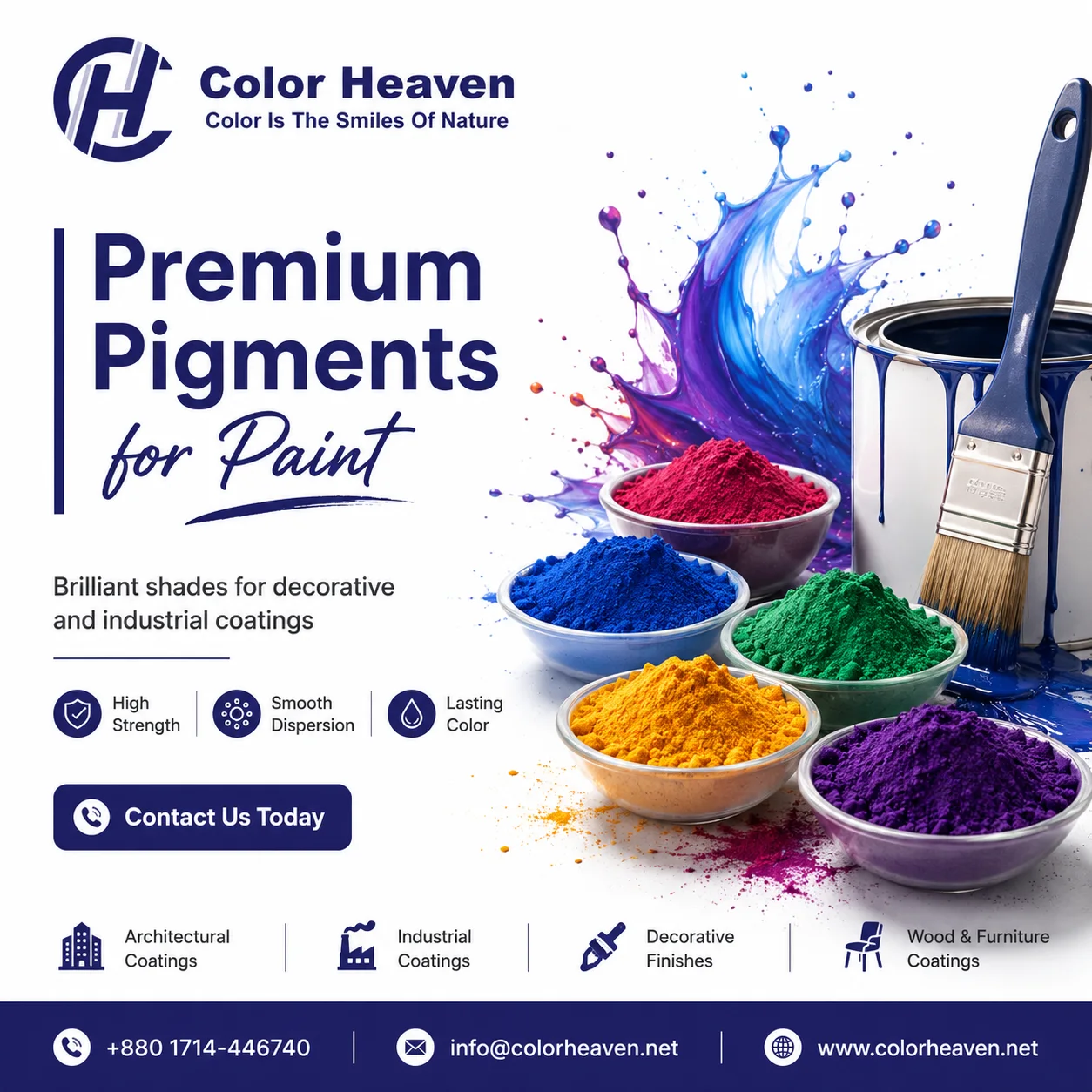 Pigments for Paint &. Coating