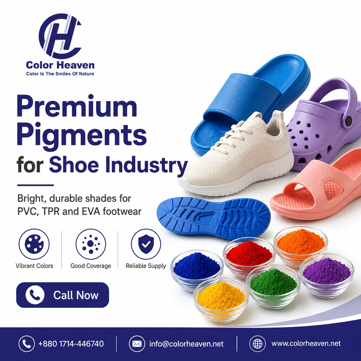 Pigments for Shoe